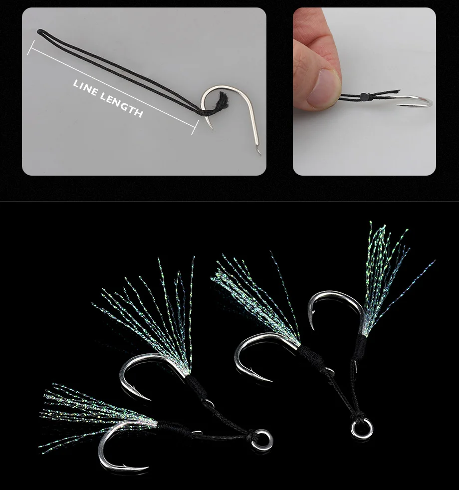 Anzuelo Metal - Detalle de anillo sólido