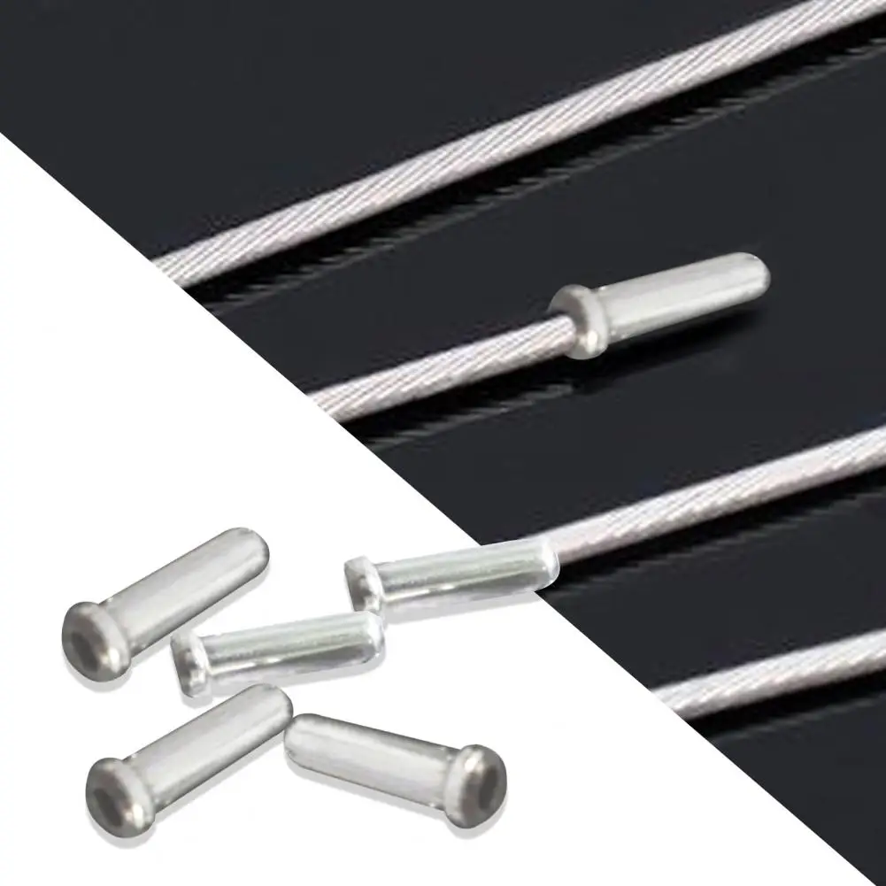 Cubiertas de extremo de cable de palanca de cambios de bicicleta, tapa de línea de freno para bicicleta de montaña, carcasa de Cables de mtb - imagen 2