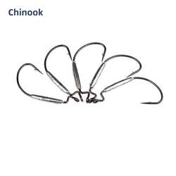 Chinook señuelo swimbait ponderado – anzuelos anchos acero carbono