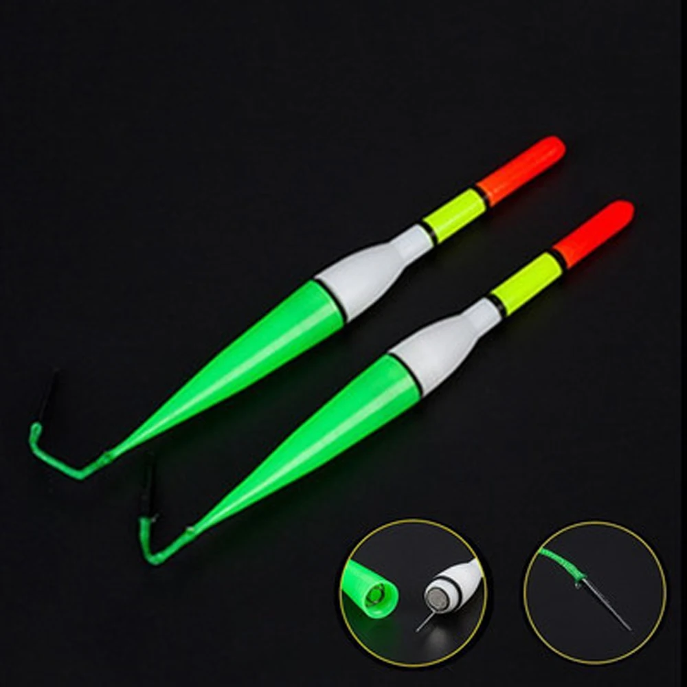 Flotador de pesca eléctrico con batería, aparejos de pesca, Bobber, equipo de pesca con electrones, 1 ud. - imagen 3
