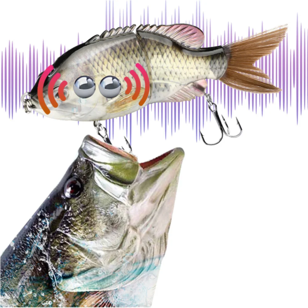 Señuelo grande multiarticulado Swimbait Glide, 2 segmentos, 15cm, 58,3g, Lucio, muskkie, Walleye, lubina, cola de cepillo, pesca de hundimiento en el mar - imagen 5