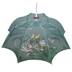 Red plegable camarones alta resistencia cangrejos