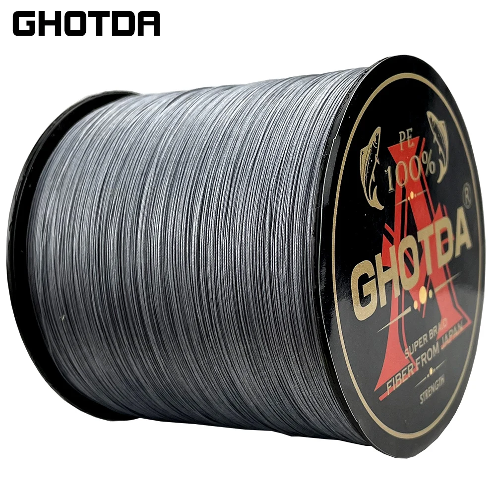 GHOTDA-sedal trenzado de 12 hebras, 300M, 500M, multifilamento, PE, 35-135LB de diámetro, 0,16-0,62mm - imagen 5