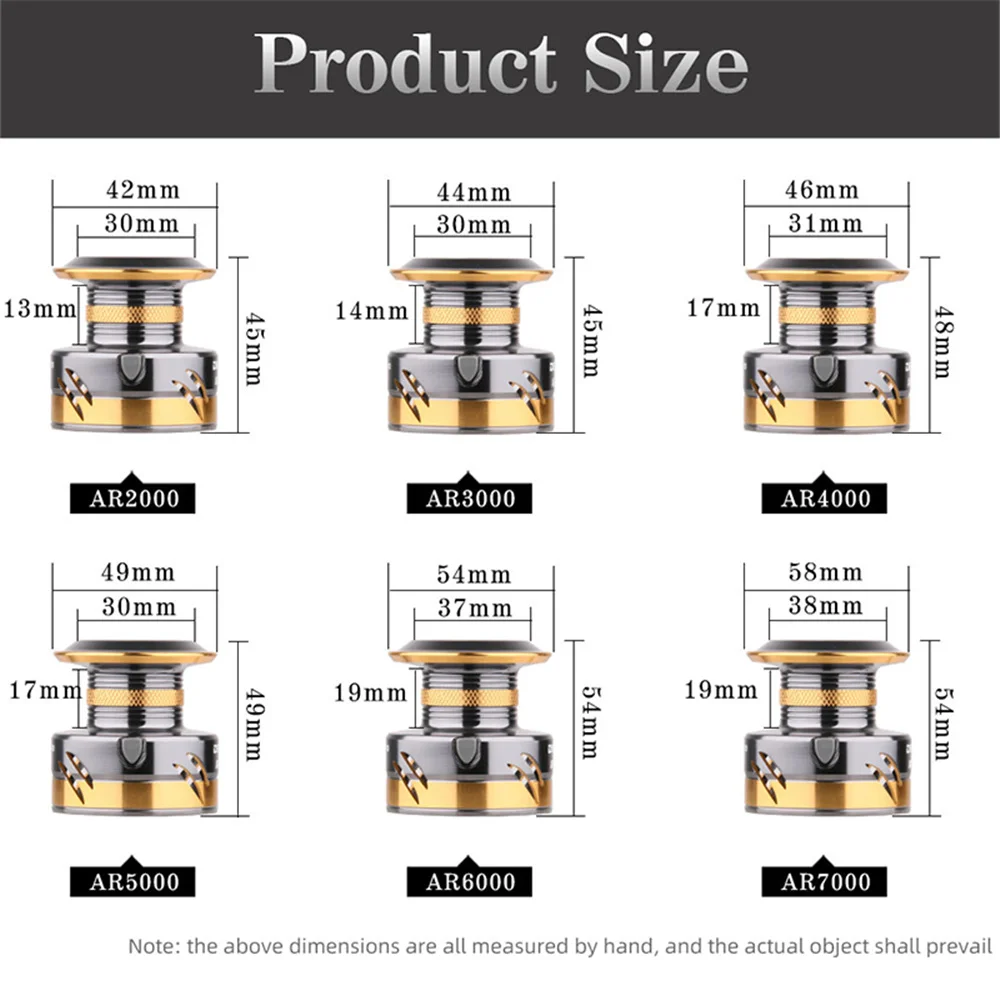 Carrete de pesca carrete de Metal carrete giratorio 5,2: 1 arrastre máximo mango de acero inoxidable carrete de línea pesca en agua salada para pesca - imagen 5
