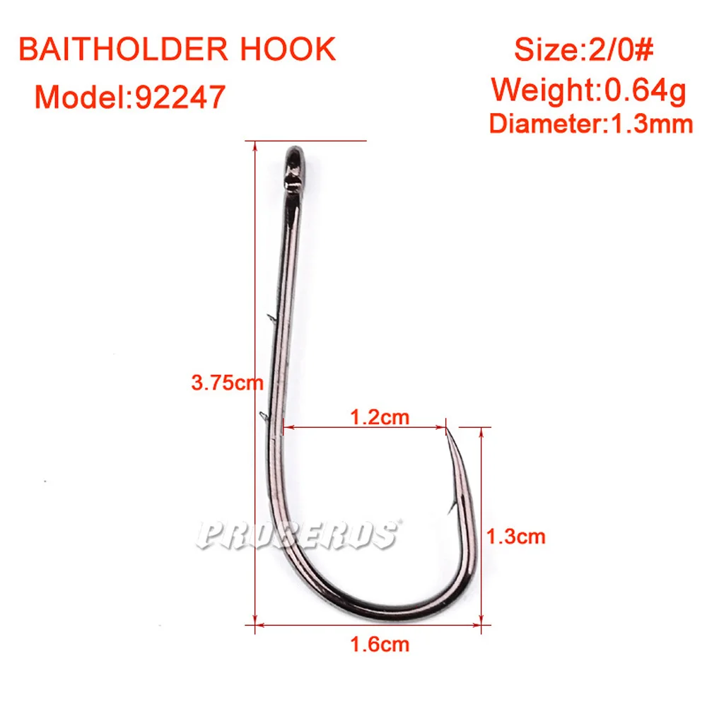 Anzuelos de pesca de acero al carbono, cabeza de plantilla, manivela grande, gancho de púas para gusanos blandos, pesca de carpa, 20 unidades por lote - imagen 5