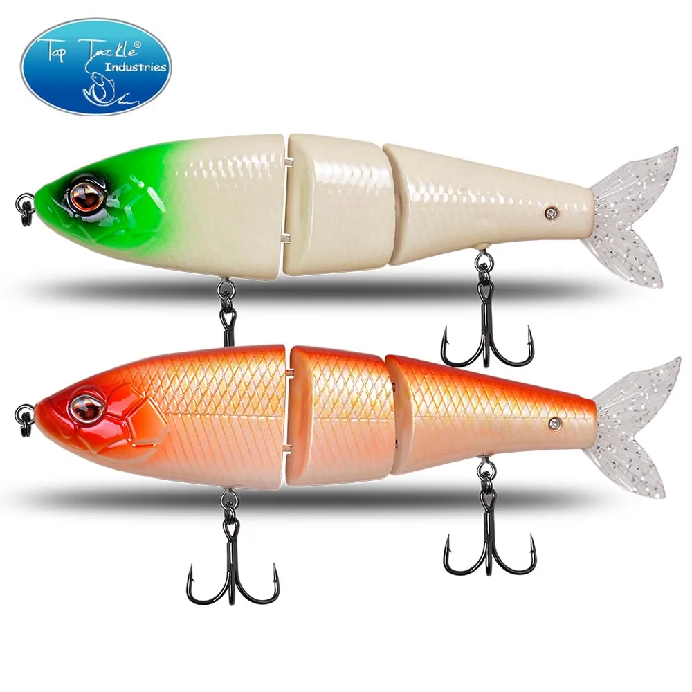 Señuelos de pesca flotantes de hundimiento lento, cebos articulados para Lucio, lubina, 180mm, 7,2 ", señuelo CF, señuelo de pesca de agua salada - imagen 3