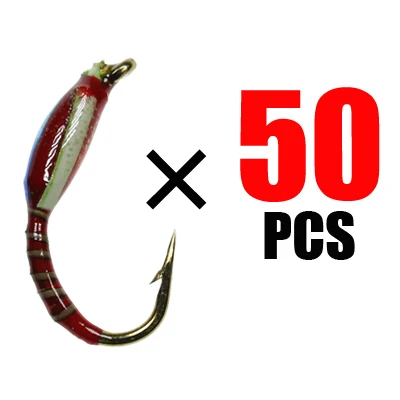 50PCS  Red