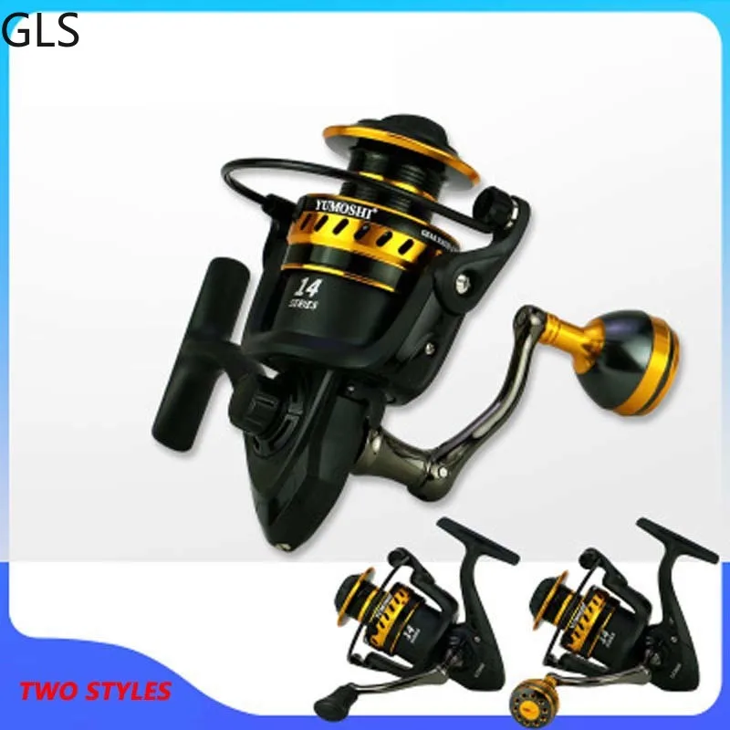 Carrete de pesca giratorio de Metal LT 2000, 3000, 4000, 5000, 6000, 7000, novedad, dos estilos - imagen 5