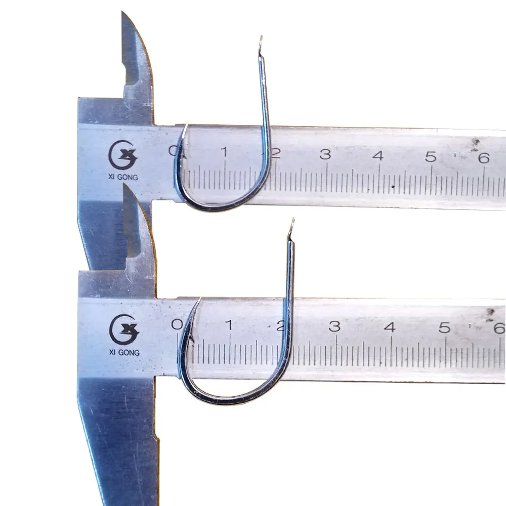 AS-anzuelos de púas de 100 piezas, señuelo de asistencia de acero inoxidable, Jigging lento y rápido, anzuelo de carbono de fuerte resistencia, accesorios de aparejos - imagen 4