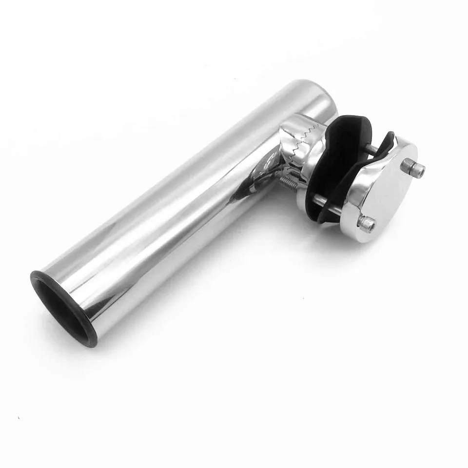 Soporte de caña de pescar para barco marino, soporte de estante de acero inoxidable para riel de 43-51mm, piezas de asiento de barco
