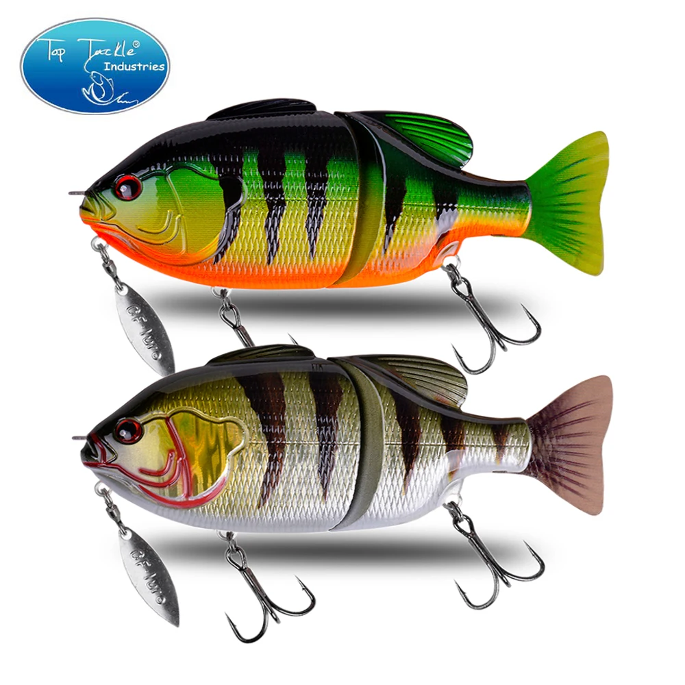Señuelo de pesca para Lucio flotante Swimbait cebo articulado 120mm 50g 140mm 75g cebo articulado con Spinner Swimbaits señuelo de pesca de lubina