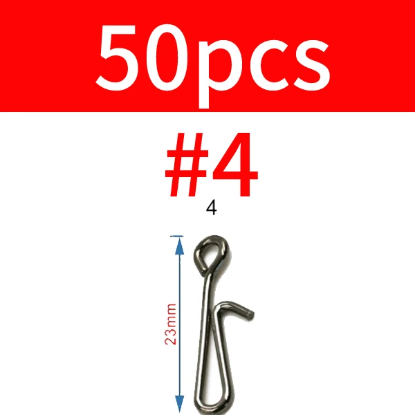 Size 4  50pcs