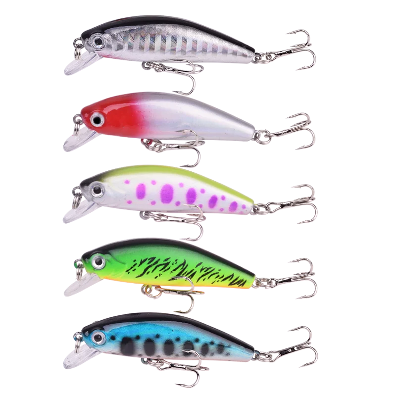 Wobblers de hundimiento, Señuelos de Pesca de Minnows de 5,5 cm, 6g, Crankbait a rayas, cebo duro Artificial, carpa, lubina, SwimBait, aparejos de plantilla para Pesca, 1 ud.