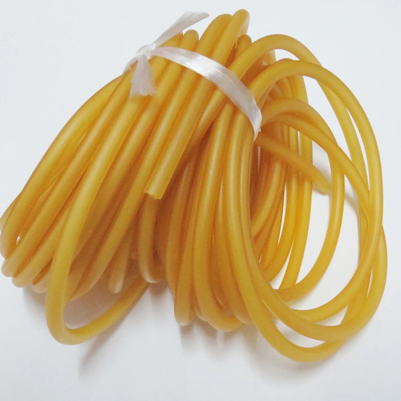 Tirachinas de Fitness para niños, tubo de goma de látex anticongelante, Goma elástica para Pilates, ejercicio físico, cuerda elástica de goma - imagen 2