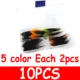 5 color Each 2pcs