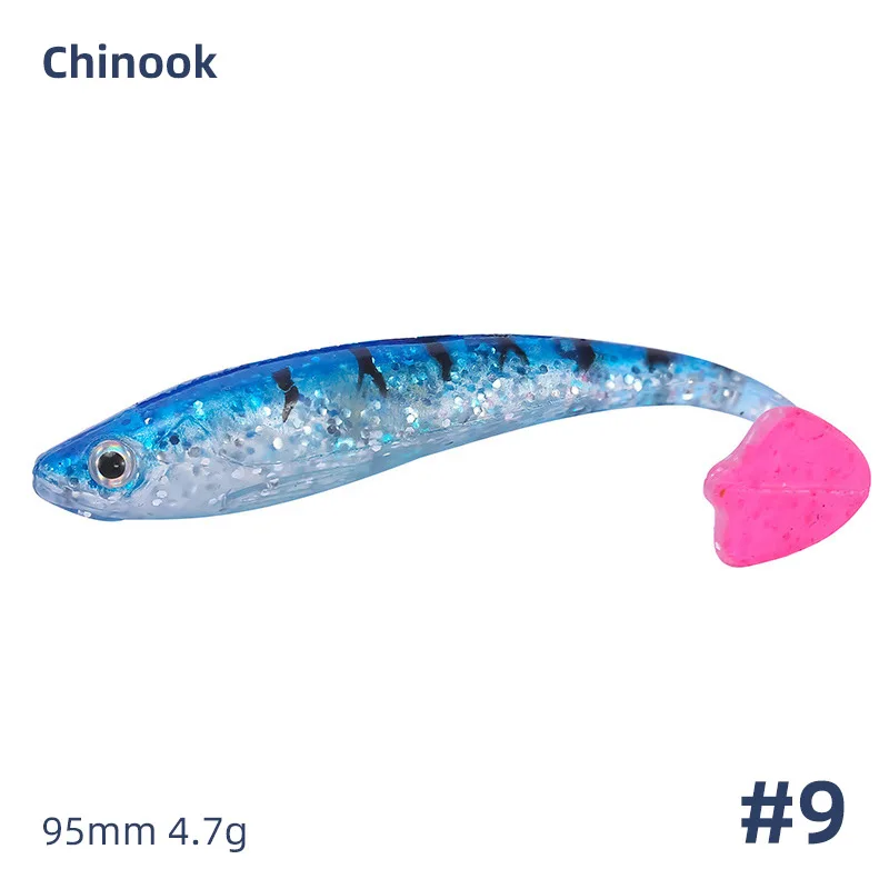 Chinook SoftBait 90mm - Señuelo blando Shad Swimbait