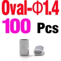 Oval 1.4 100PCS