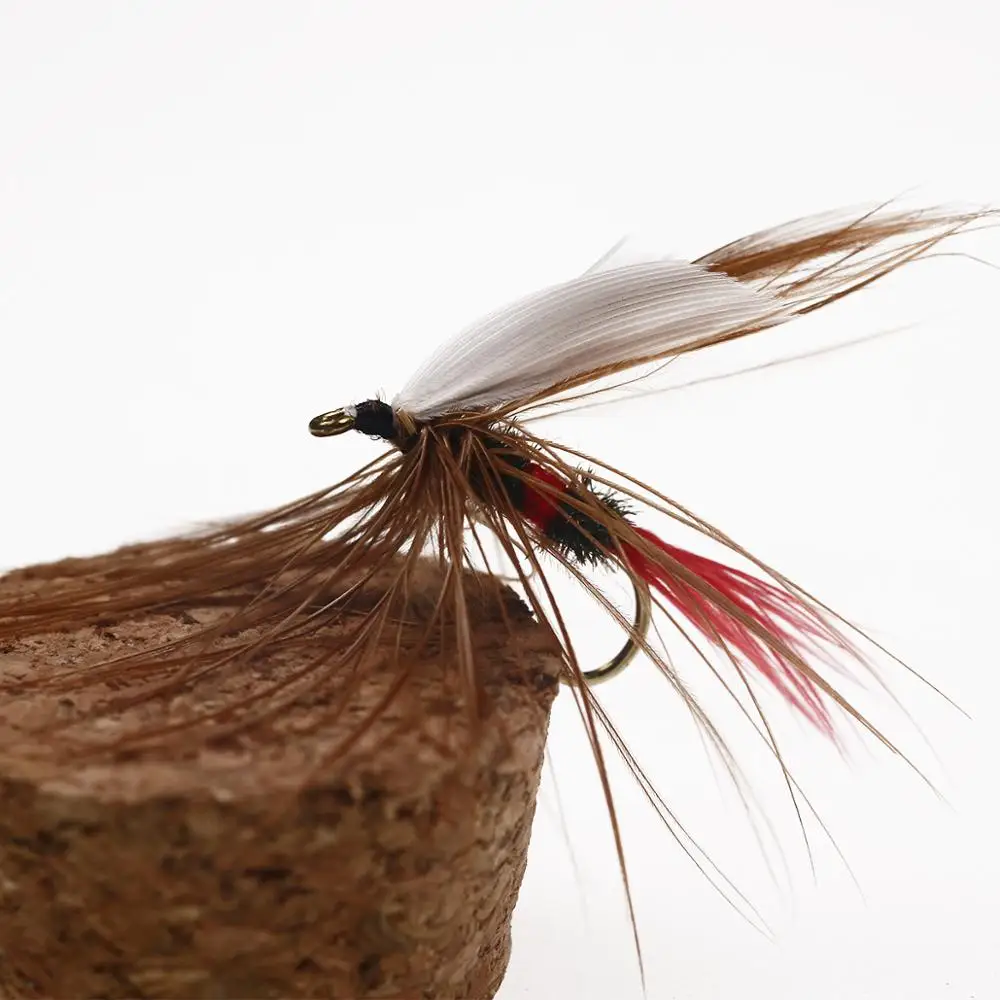 Wifreo-señuelo de pesca con mosca para trucha, cebo de moscas secas, tamaño #10, 10 piezas - imagen 5
