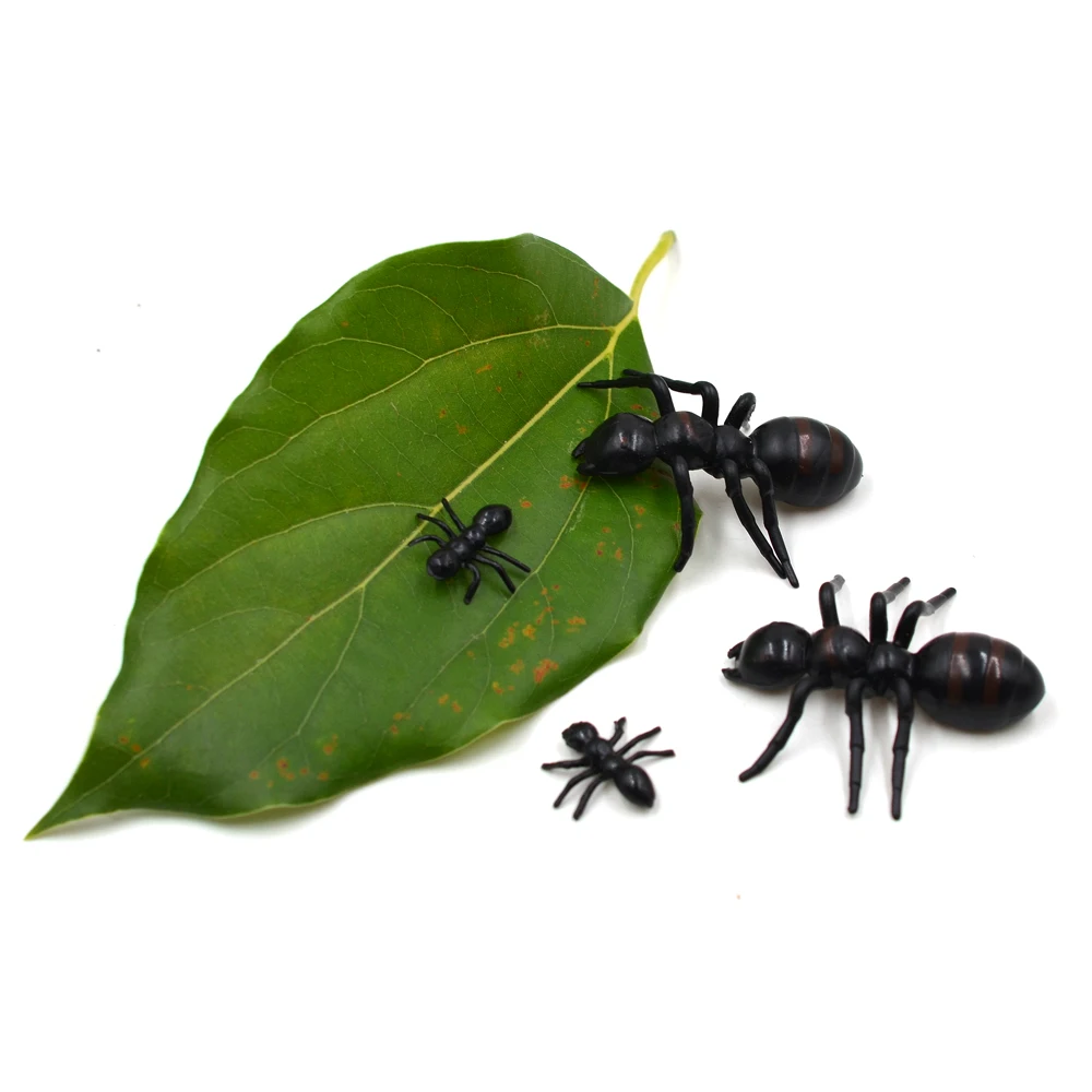 MNFT insectos reptiles simulados hormiga para aparejos de pesca señuelo negro ultraligero hormiga moscas de pesca - imagen 5