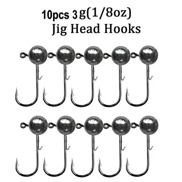 10pcs 3g fishhook