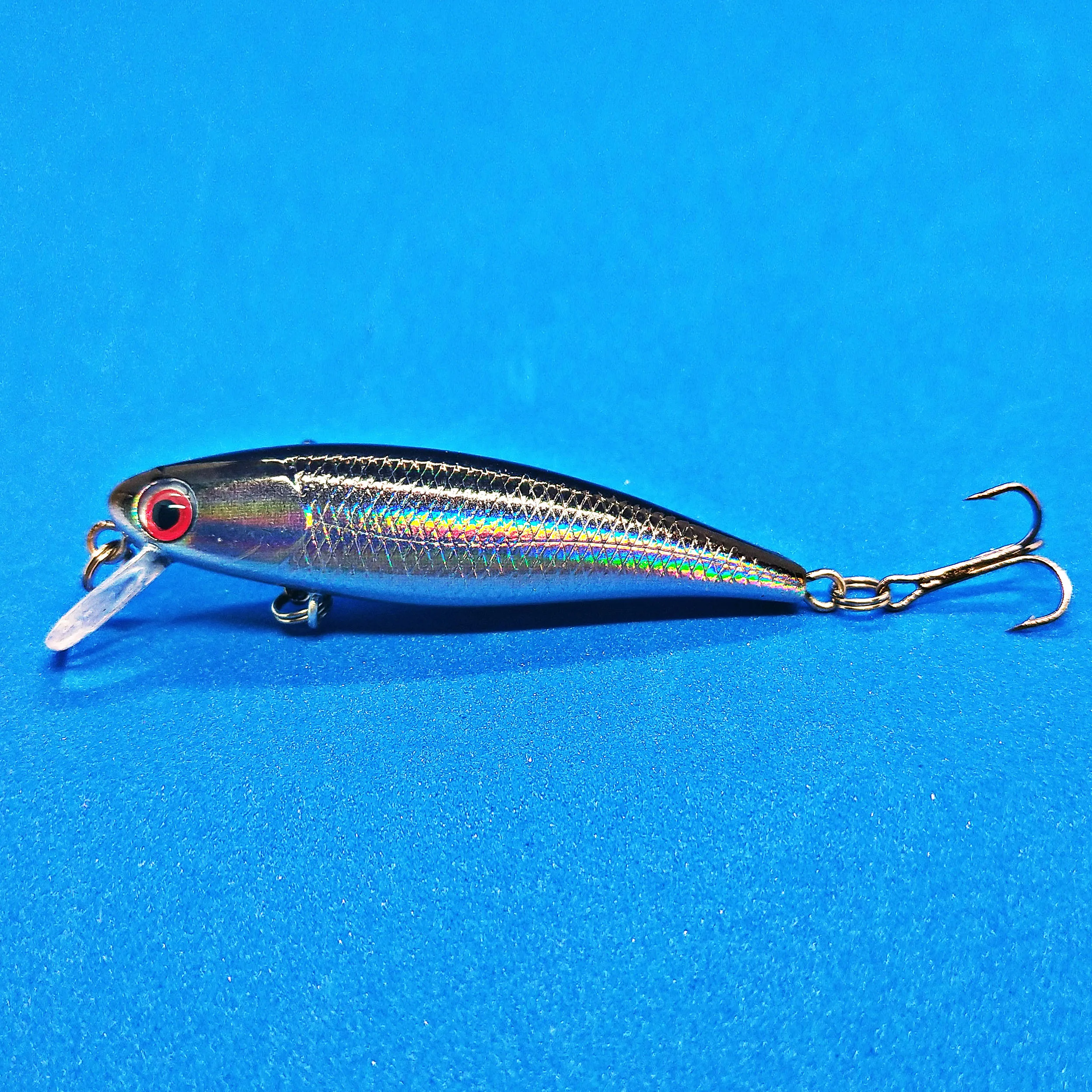 Crankbait de plástico duro – Señuelo artificial con ojos 3D