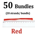 50 bundles red