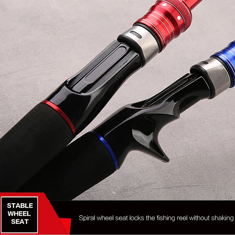 Caña giratoria de fundición, de carbono, telescópica, ultraligera, de viaje, 1,5 m, 1,8 m, 2,1 m, 2,4 m, nueva - imagen 4