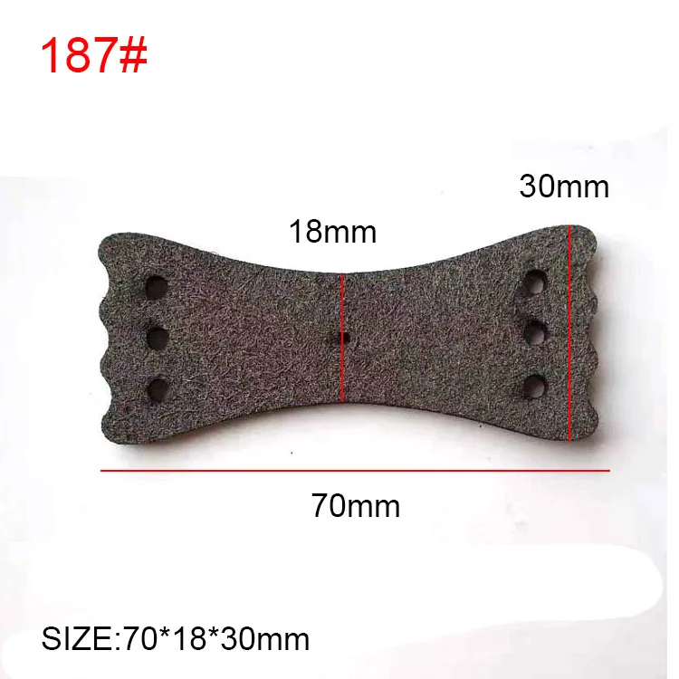 Bolsa para tirachinas de 20 Uds., bolsillo con 3 agujeros para banda de goma plana, accesorios de tiro de caza al aire libre de cuero PU - imagen 3