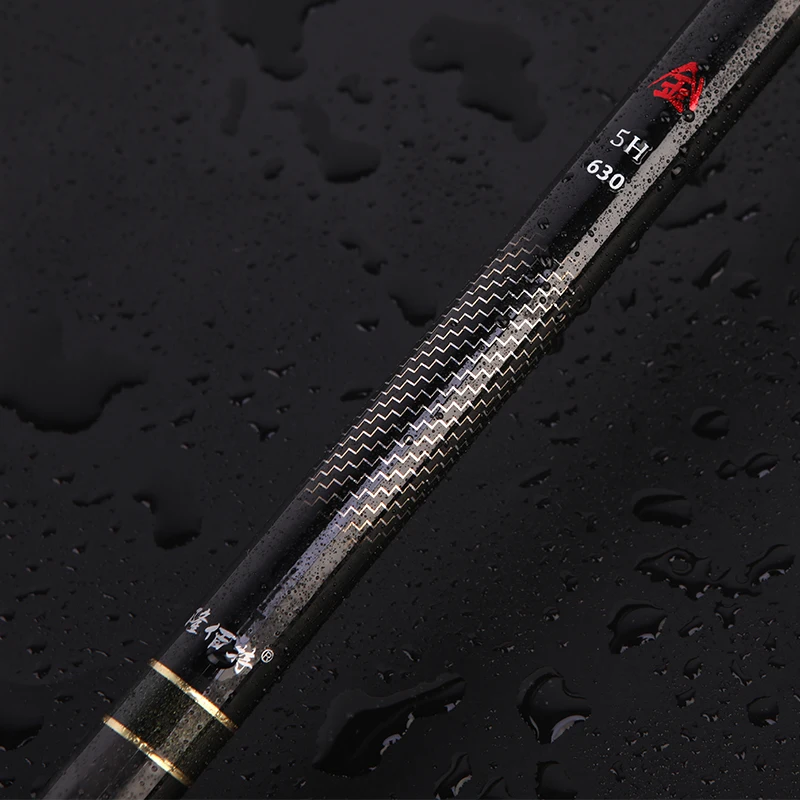 Caña de pescar telescópica ultraligera, alimentador de carpa de agua dulce de fibra de carbono, 3m4m5m6m7m8m, caña de pescar de invierno - imagen 5