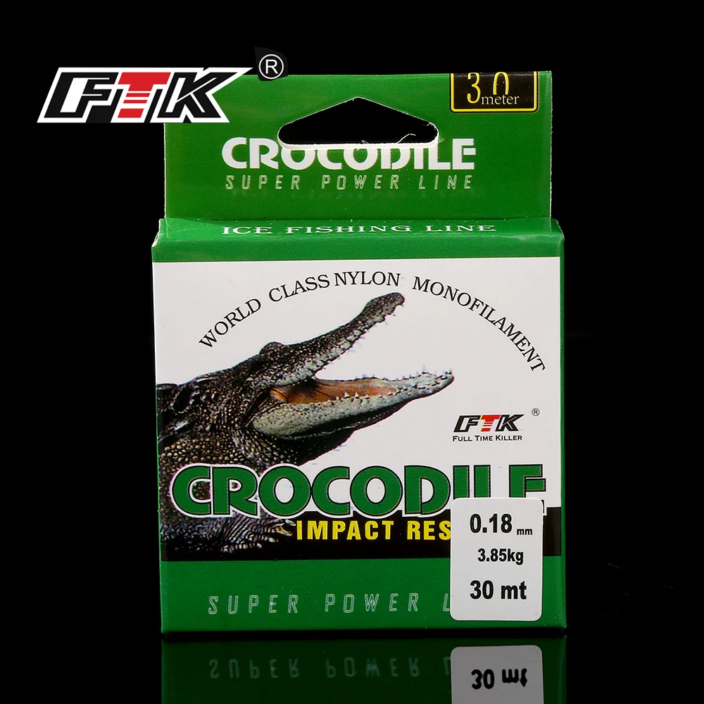 FTK-sedal de pesca en hielo de nailon japonés, 0,08 MM-0,25 MM, 2,9-12,5 LB, monofilamento súper suave, accesorios de invierno - imagen 3