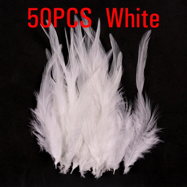 50pcs White