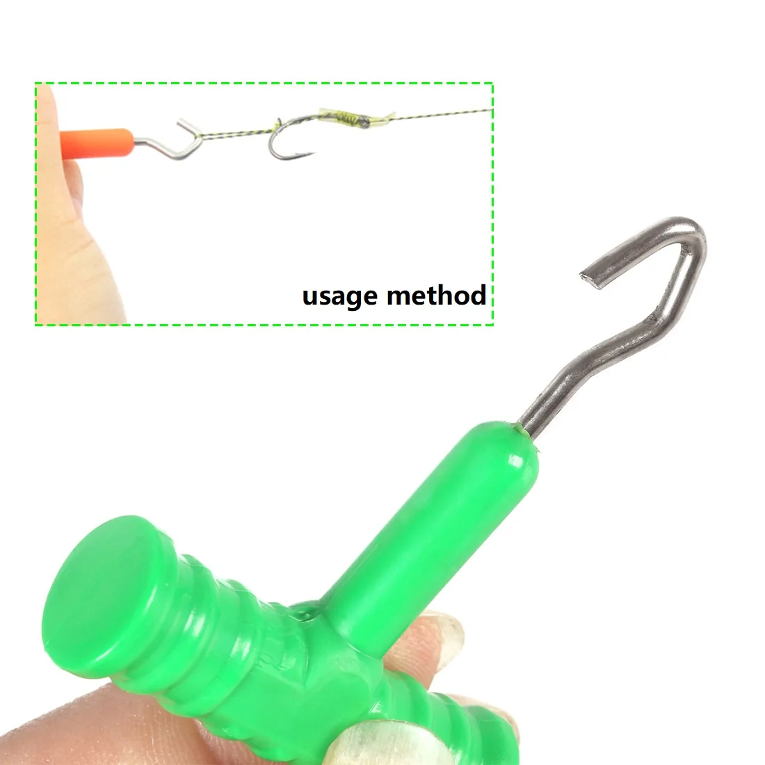 MAGBLUE extractor anzuelos carpa agarre ABS herramienta nudos acero - imagen 2