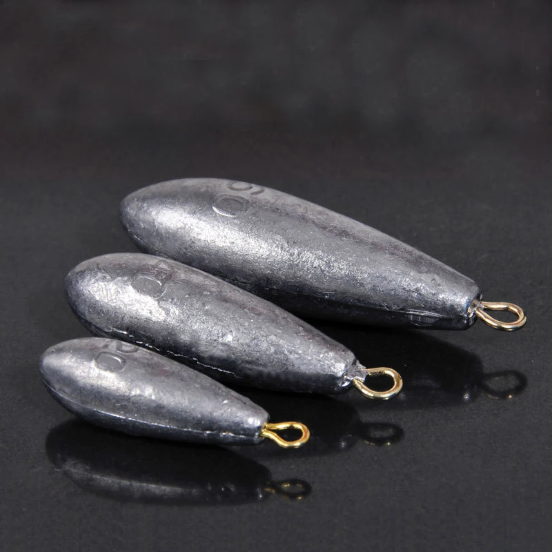 Plomo de gota de agua 5 unids/lote 10g/15g/20g/30g/40g/ 50g gotas de agua pesas de plomo plomo plomo de pesca accesorios de pesca - imagen 5