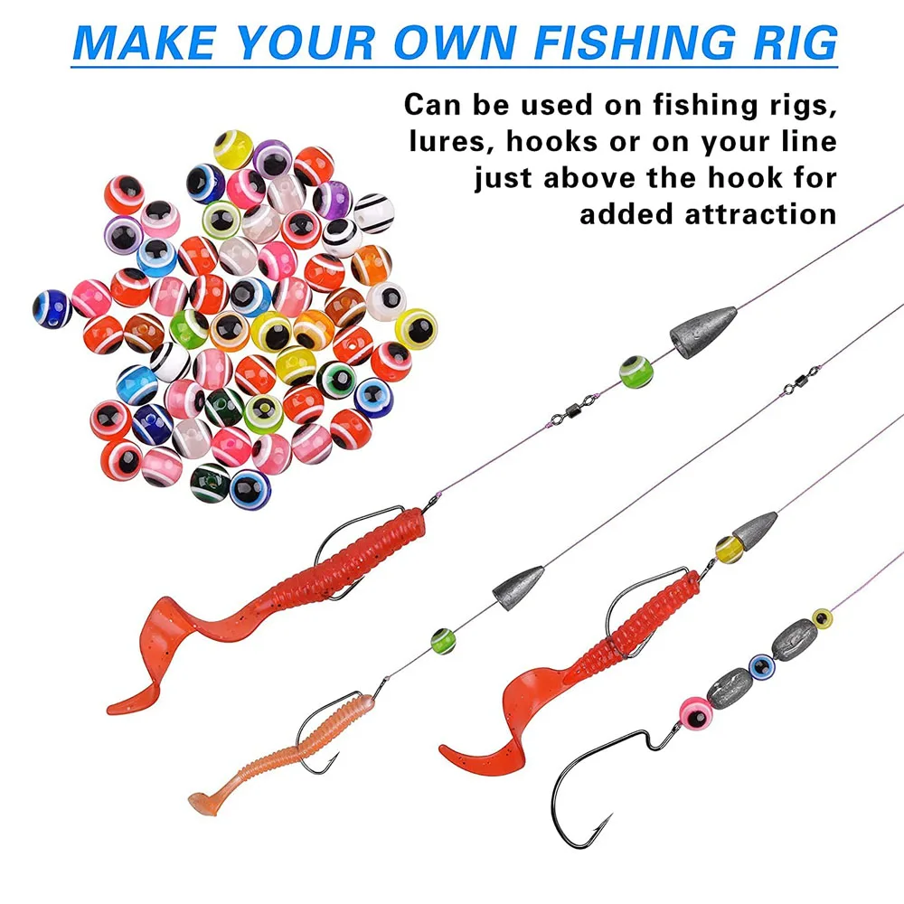 130 Uds pesas de pesca plomos cuentas de pesca plomos de bala anzuelos para Carolina Rig Texas Rig Bass trucha accesorios de pesca - imagen 5