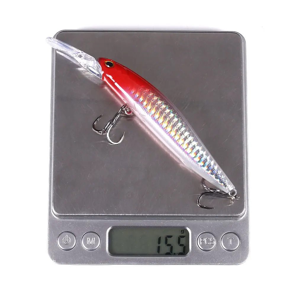 NEWUP 13cm 15,5g multicolor flotante biónico Minnow señuelo cebo Artificial cebo duro señuelo de pesca profesional aparejos de pesca - imagen 4