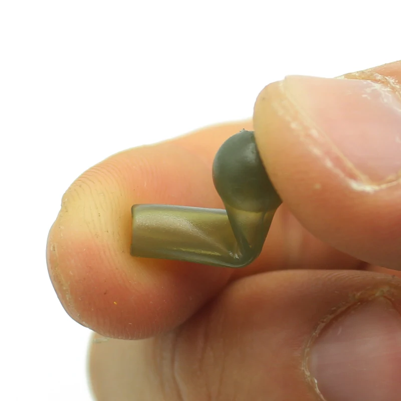 Accesorios de pesca de carpa, aparejos de pesca con manga de cuentas, Protector de línea Zig Rig, sistema de seguridad Chod para pesca de carpa, 20 Uds. - imagen 4