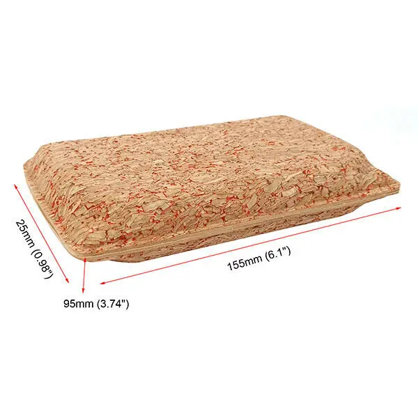 Caja de mosca de espuma EVA con abertura, abrigo de corcho, 6x3,48x1,2 pulgadas, 2 unidades - imagen 2