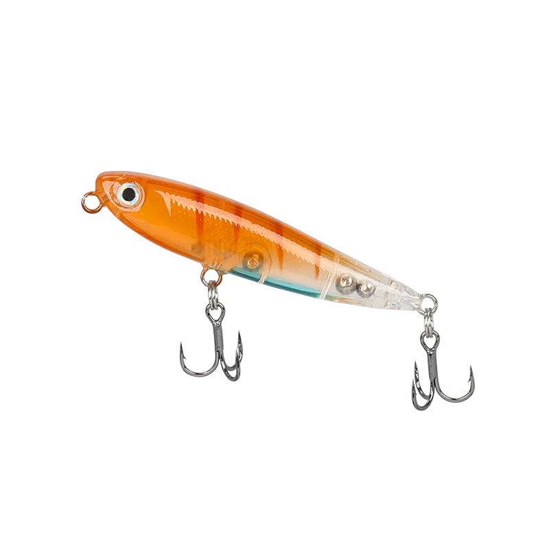 TSURINOYA-señuelo duro de pesca DW64, lápiz flotante 60F, 60mm, 3,1g, Topwater, cebo Artificial - imagen 3