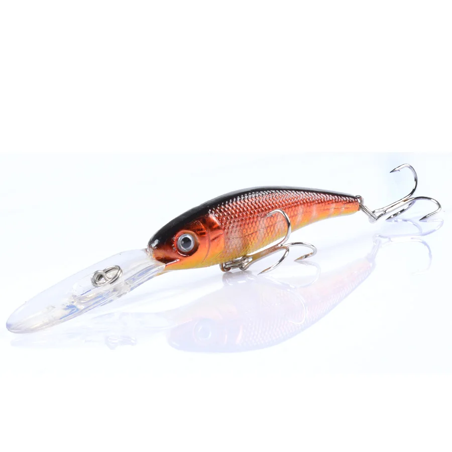 Minnow-señuelo de Pesca de carpa, cebo duro para Pesca de curricán, Wobblers artificiales para Plantilla de Lucio, cebo para lubina, Crankbaits, aparejos de Pesca Swimbait - imagen 3