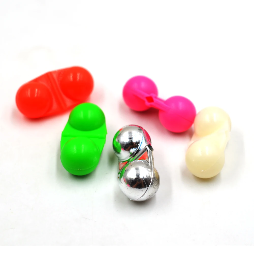 MNFT-sonajero doble para pesca, alarma de cebo para mordedura de pescado, atractor ABS portátil, accesorio para atraer peces, 20 unidades - imagen 5