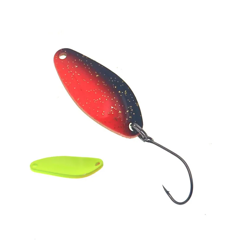 HISTOLURE 4,5g cuchara de Metal señuelo de pesca de trucha gancho único Micro Wobbler cebo señuelos de fundición Artificial para perca de lubina - imagen 5