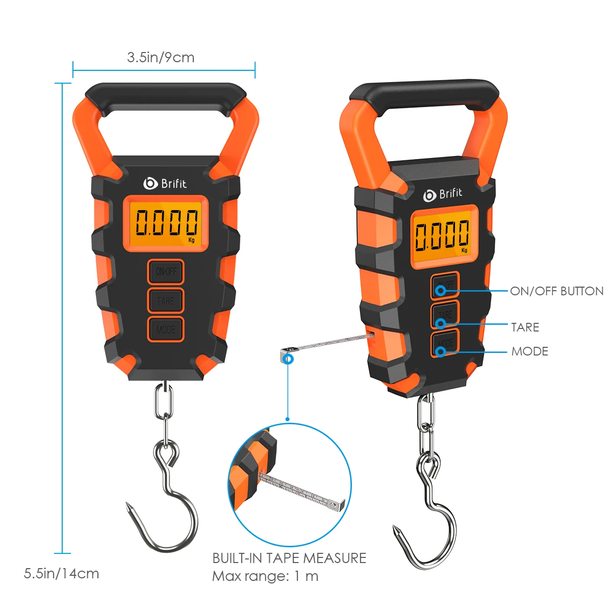 Báscula digital de pesca 50 kg - imagen 5