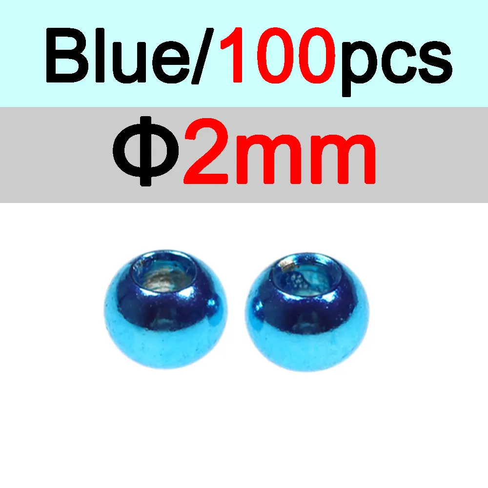 2mm Blue 100pc