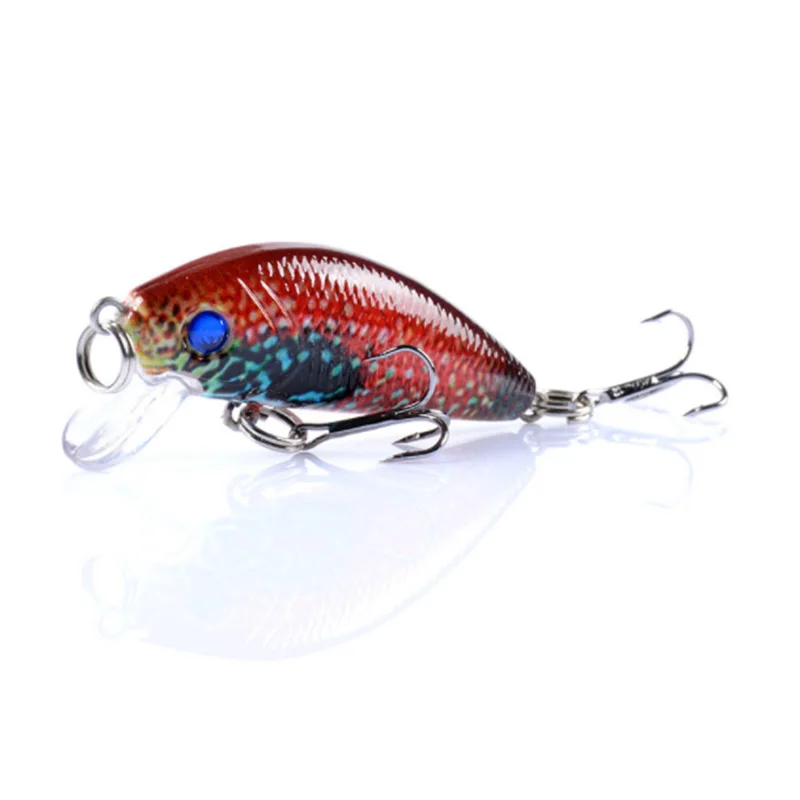 Un señuelo de pesca colorido con un diseño vibrante perfecto para atrapar peces