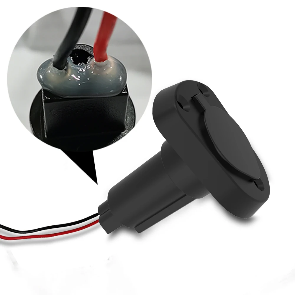 ANHEART Luz de navegación popa – Base enchufable acero inoxidable - imagen 2