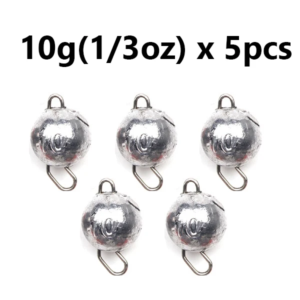10g sinkers