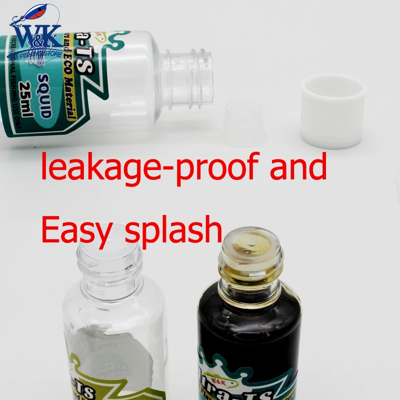 Señuelo de pesca con sabores de 25ml, sabor a calamar para señuelos blandos, Swimbaits, aromas de pescado, aditivo para aparejos de pesca DIY - imagen 4