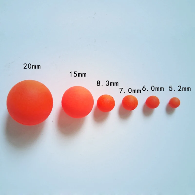Flotador de pesca de espuma EPS, Bola de flotación dura, accesorio de pesca flotante al aire libre, diámetro de 10mm-20mm, 10 unidades - imagen 4