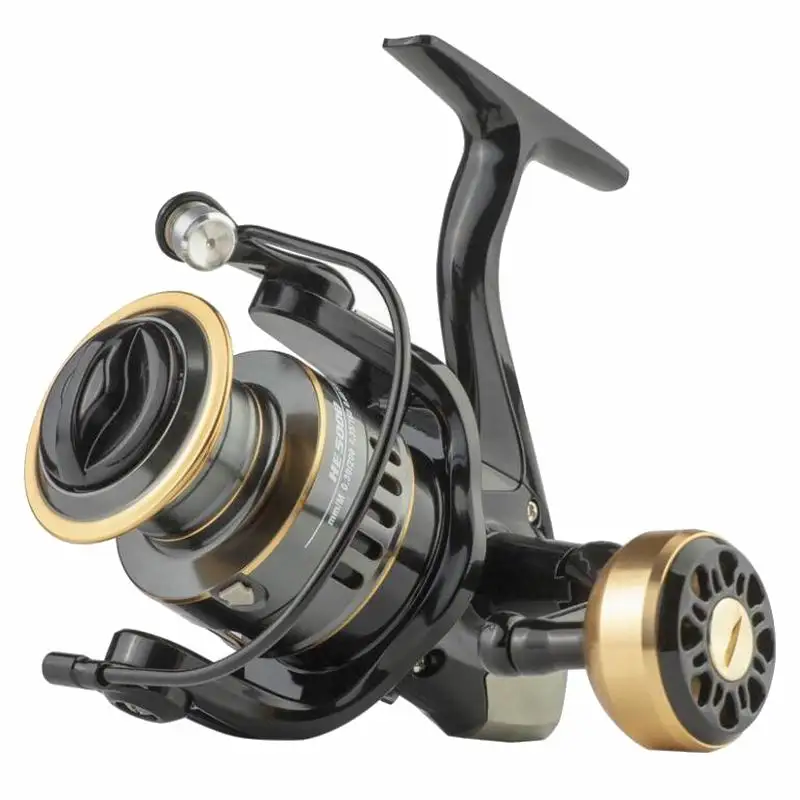 CHILREN HE500 HE1000 HE2000 HE3000 HE4000 HE5000 HE6000 HE7000 carrete de pesca totalmente de Metal impermeable sensible más suave encendedor