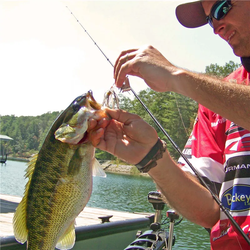 Cebo giratorio de Metal Artificial, 6 piezas, 12 piezas, 20g, cucharas de metal con faldas de silicona, señuelo para Lucio, lubina, trucha, pesca - imagen 4